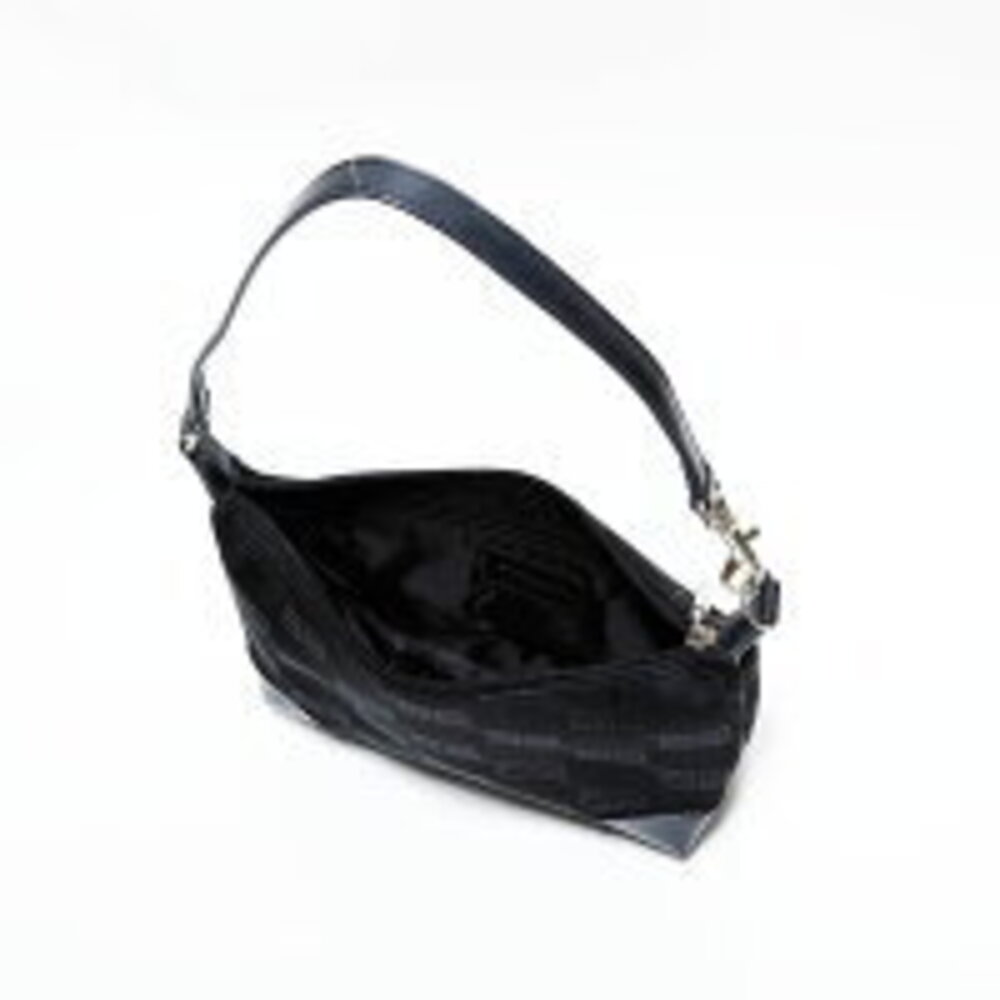 Balenciaga logo canvas shoulder bag black - Picture 11 of 13